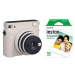 Fotoaparát Fujifilm Instax Square SQ1, bílá + fotopapír 10ks