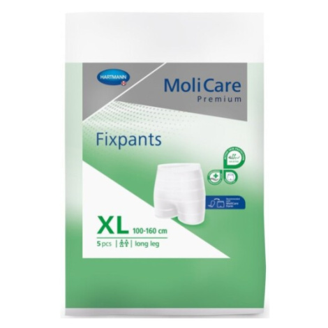 FIXAČNÍ KALHOTKY MOLICARE PREMIUM FIXPANTS XL OBVOD BOKŮ 100-160CM,5KS