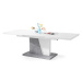 Konferenční stolek rozkládací Flox (bílá, beton)