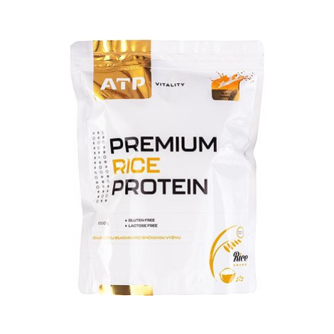 ATP Vitality Premium Rice Protein 1000 g slaný karamel