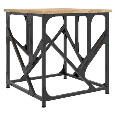 vidaXL Konferenční stolek dub sonoma 45x45x47,5 cm kompozitní dřevo