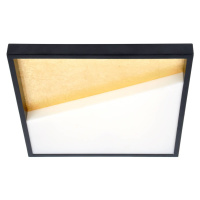 Eco-Light Nástěnné svítidlo LED Vista, zlatá/černá, 40 x 40 cm