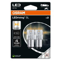 OSRAM LED P21/5W LEDriving SL Amber 12V blistr 2ks 7528DYP-2BL