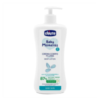 CHICCO - Mléko tělové s dávkovačem Baby Moments 87 % přírodních složek 500 ml