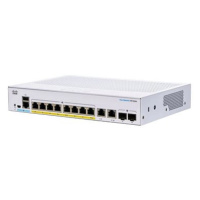 CISCO CBS250 Smart 8-port GE, PoE, Ext PS, 2x1G Combo