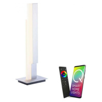 PAUL NEUHAUS LED stolní lampa Q-TOWER s nastavitelnou barvou světla v puristickém designu Smart 