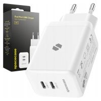 Rychlonabíječka Spacecase GaN 45W 2X Usb-c Typ-c Pro Telefon Qc 3.0 Pd Pps