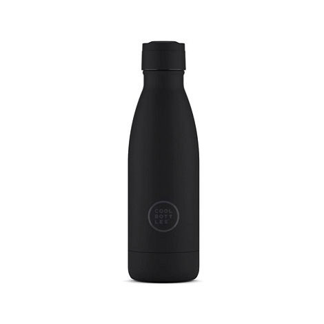 Cool Bottles nerezová termolahev Mono Black třívrstvá 350 ml