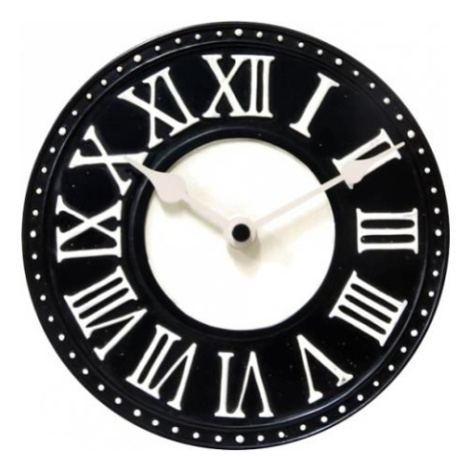 Designové nástěnné hodiny 5187zw Nextime v aglickém retro stylu 17cm FOR LIVING
