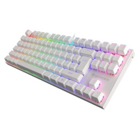 Genesis THOR 303 TKL RGB herní klávesnice bílá US Silent switch NKG-2063