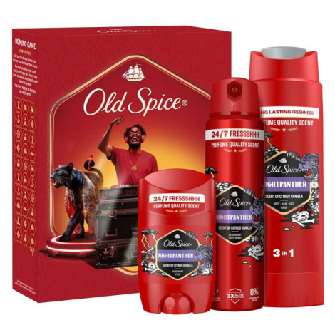 Dárková sada s dominem Nightpanther Old Spice