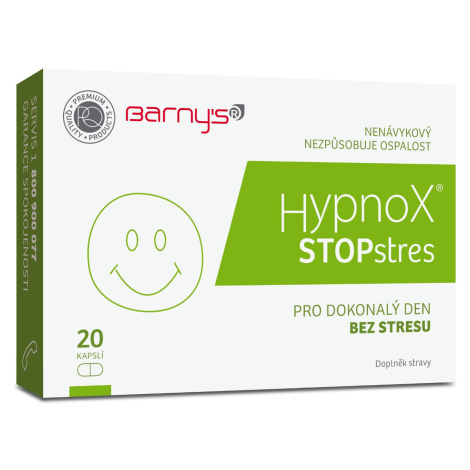 Barny´s HypnoX STOPstres 20 kapslí