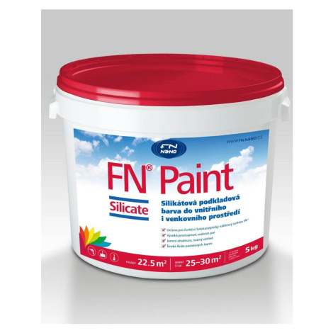 FN NANO Bílá silikátová barva pro exteriér i interiér FN NANO® Paint Silicate