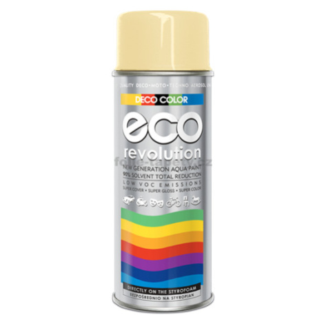 DecoColor Barva ve spreji ECO lesklá, RAL 400 ml Výběr barev: RAL 1015 béžová
