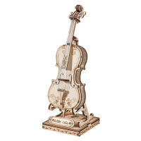 3D dřevěné puzzle Violoncello