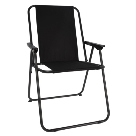 ProGarden Skládací kempingová židle Mule černá