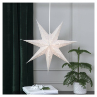 STAR TRADING Papírová hvězda Blinka bez osvětlení Ø 60 cm, bílá