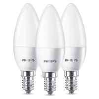Philips SADA 3x LED Žárovka Philips B35 E14/5,5W/230V 2700K