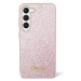 Guess hard silikonový kryt Samsung Galaxy S24 5G pink Glitter Script