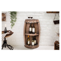 LuxD Regál na víno Winebar 79 cm přírodní