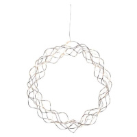 Eglo Eglo 411015 - LED Vánoční dekorace CURLY 30xLED/0,064W/230V lesklý chrom