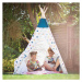 Bigjigs Toys Teepee pestrofarebné