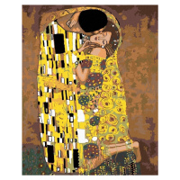 Zuty Diamantové malování Polibek (Gustav Klimt)