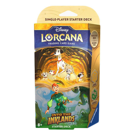 Disney Lorcana TCG: Into the Inklands Starter Deck - Amber and Emerald RAVENSBURGER