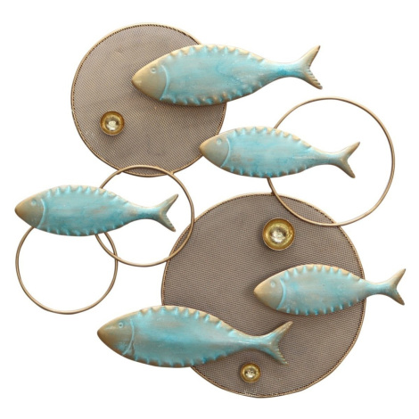 Signes Grimalt Ornament Stěnové Ryby Modrá