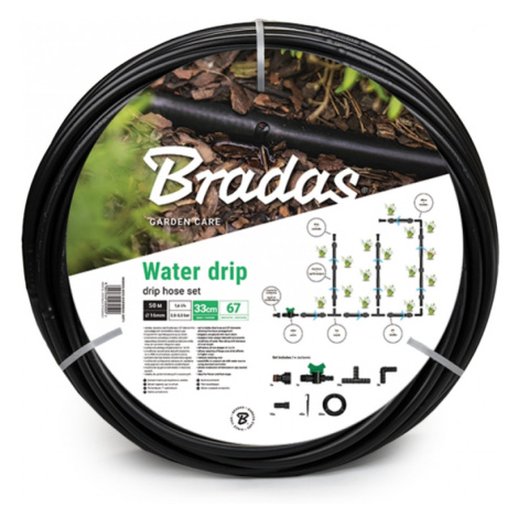 BRADAS WATER DRIP SET - kapková závlaha, 1/2&quot;, 50m