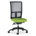 interstuhl Kancelářská otočná židle GOAL AIR, výška opěradla 545 mm, černý podstavec, zelenožlut