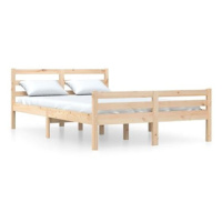 Rám postele masivní dřevo 120 × 200 cm, 814814