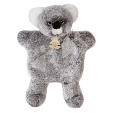 Plyšová koala na loutkové divadlo Koala Puppet Sweety Mousse Histoire d’ Ours šedá 25 cm od 0 mě