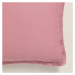 Polštář CHICA BOCCA 100% bavlna růžová 40x40 cm Mybesthome Varianta: Povlak na polštář, 40x40 cm