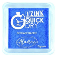 Razítkovací polštářek IZINK Quick Dry rychleschnoucí - modrý