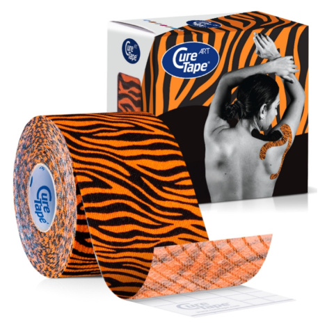 CureTape Art 5 cm x 5 m kineziologický tejp Tiger