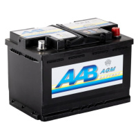 Autobaterie AAB AGM 70Ah, 12V, 720A