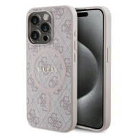 Guess pouzdro pro iPhone 15 Pro Max 6.7 růžové
