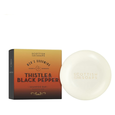 Scottish Fine Soaps Thistle & Black Pepper Tuhý šampon na vlasy 100 g