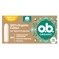 O.B. Normal organické tampony 16 ks