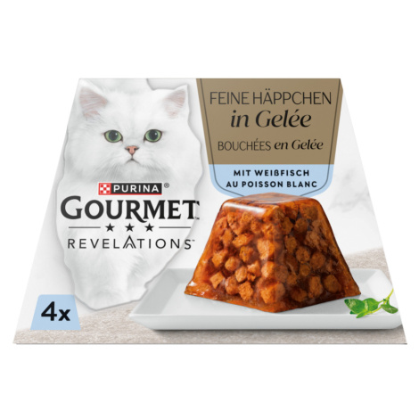 Gourmet Revelations Fine Cuts 4 ks (4 x 57 g) - bílé ryby