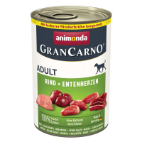 Animonda GranCarno Adult hovězí a kachní srdíčka 6x400g