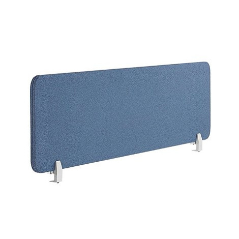 Přepážka na pracovní stůl 160×40 cm modrá WALLY, 256714 BELIANI
