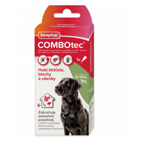 BEAPHAR Combotec 268/241,2 mg Spot-on pro velké psy 2,68 ml 1 pipeta