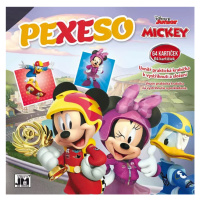 JIRI MODELS Pexeso v sešitu Mickey Mouse s krabičkou a omalovánkou