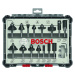 Smíšená sada tvarových fréz Bosch 2607017471