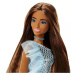 MATTEL BRB Panenka Barbie Glitz třpytivé šaty dlouhé vlasy 3 druhy