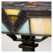 QUOIZEL Stolní lampa Holmes v designu Tiffany