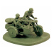 Wargames (WWII) figurky 6277 - Sovět M-72 Sidecar Motorcycle w/Crew (1:72)