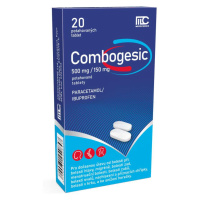 COMBOGESIC 500MG/150MG TBL FLM 20